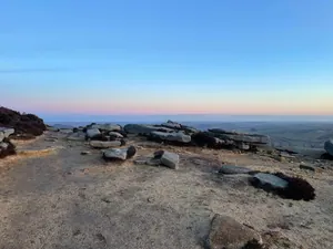 Sunset at Kinder Scout