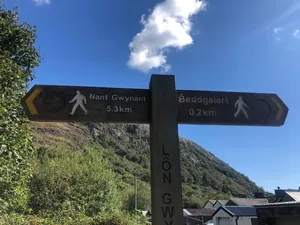 Nant Gwynant Beddgelert Sign