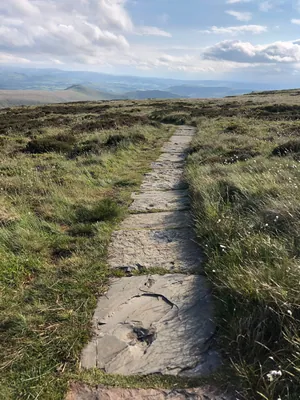Pennine Way on the Kinder Scout Hike