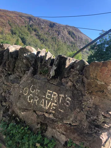 Gelert's Grave Wall Sign