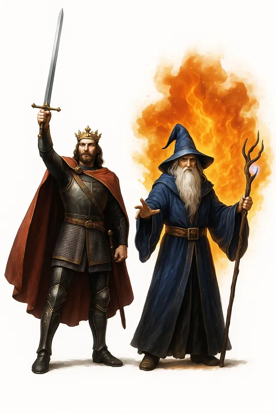 Arthur & Merlin