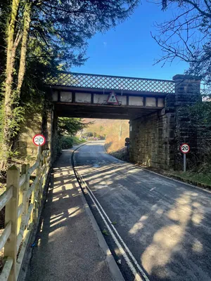 Railway Bridge at the Start of the Kinder Scout Hike