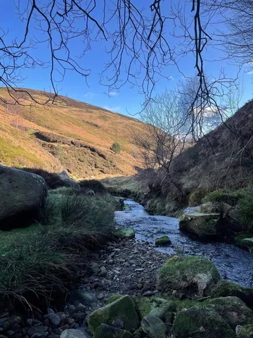 Small Stream on the Kinder Scout Hike