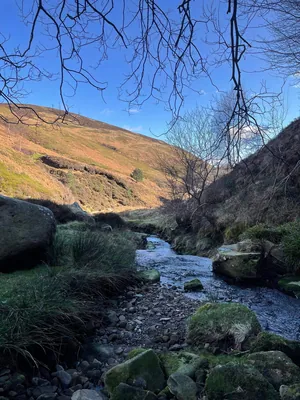 Small Stream on the Kinder Scout Hike