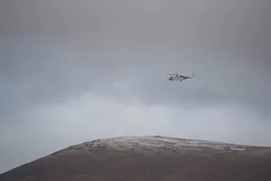 Helecopter Rescue on the Llanberis Path