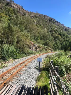 Railway Tracks Near Beddgelert