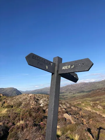 Beddgelert Sygun Aberglaslyn Sign