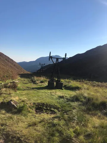 Cwm Bychan Copper Mine Aerial Ropeway
