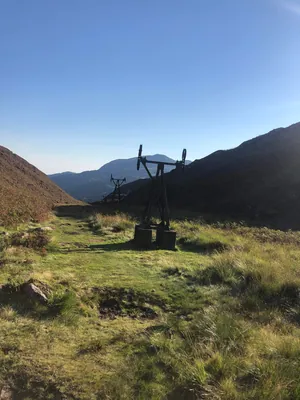 Cwm Bychan Copper Mine Aerial Ropeway