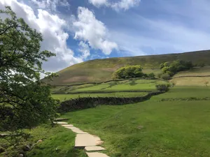 Edale Valley on the Kinder Scout Hike
