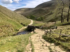 Pack Horse Bridge on the Kinder Scout Hike