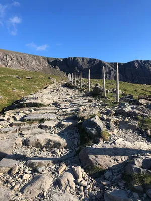 Rocky Path on Snowdon Hike