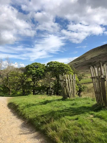 View on the Kinder Scout Hike