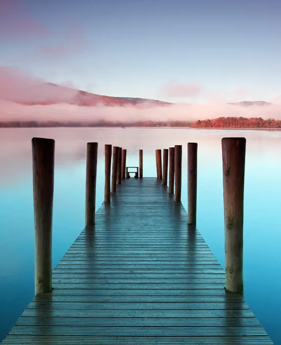 Pier In Lake District